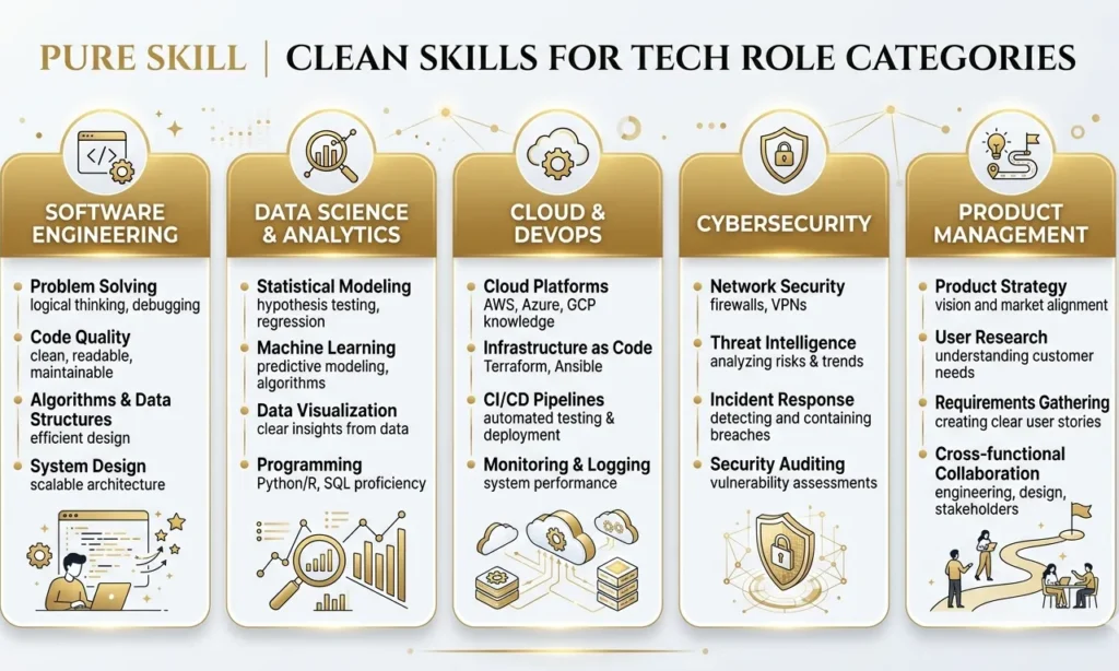 Pure Talent skill for tech role categories Alltalentz